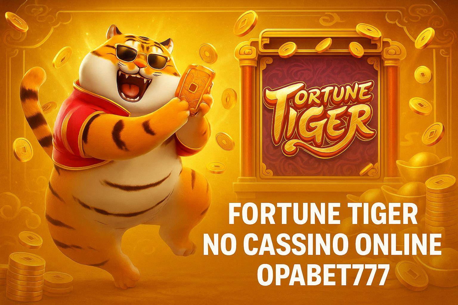 Fortune Tiger é um jogo imperdível no OPABET777 Casino