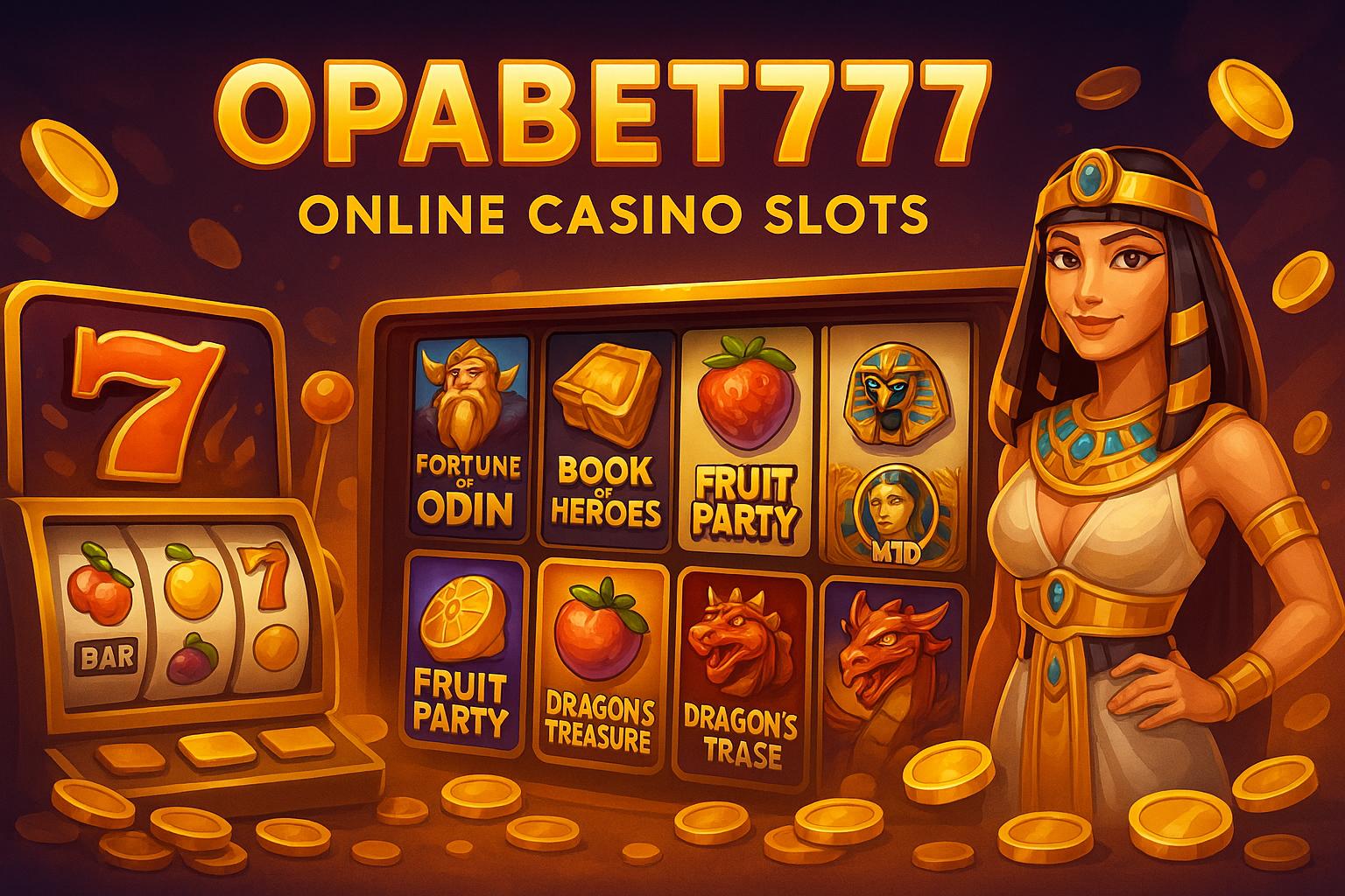 Jogos de Slot no Casino Online OPABET777