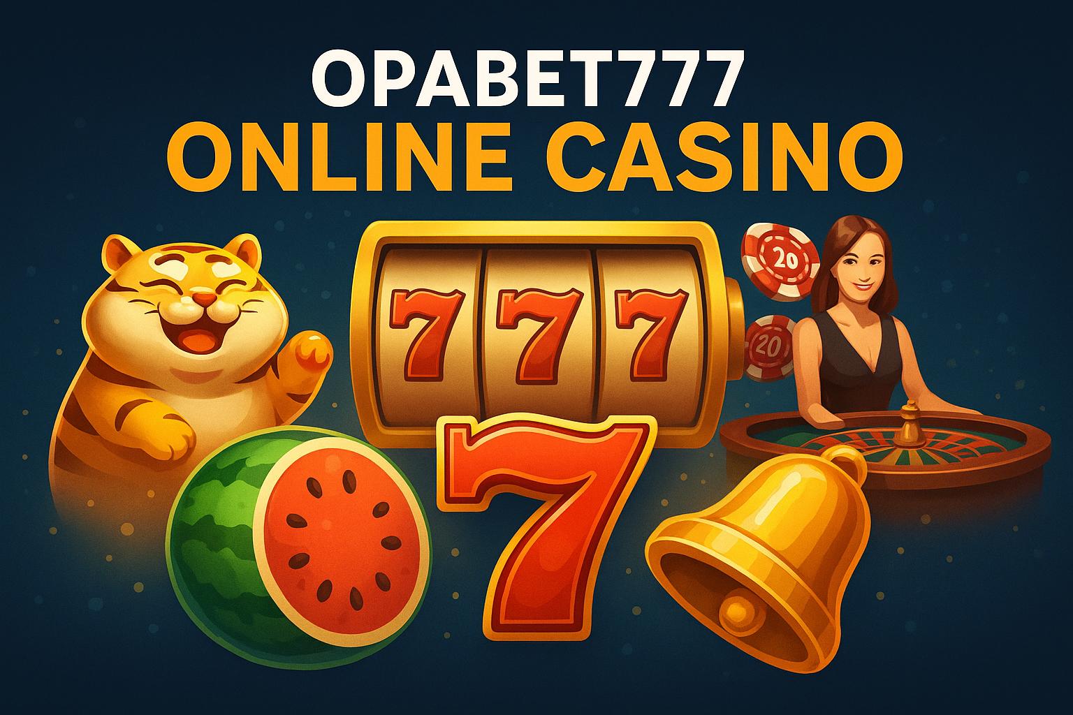 Jogos de cassino online inovadores e emocionantes na OPABET777